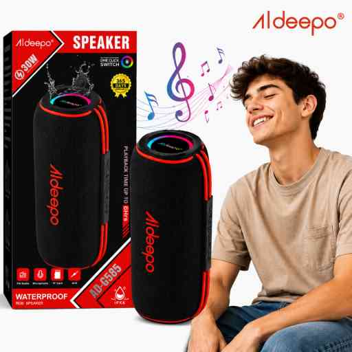 ALDEEPO AD-G585 PARLANTE 30W IMPERMEABLE