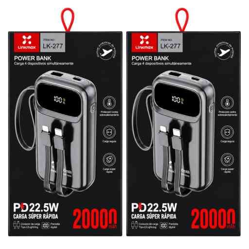 LINKMAX LK-277 PORTATIL 20000MAH