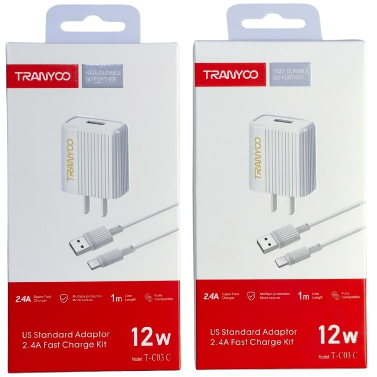 TRANYOO T-C03C CARGADOR 12W TIPO C