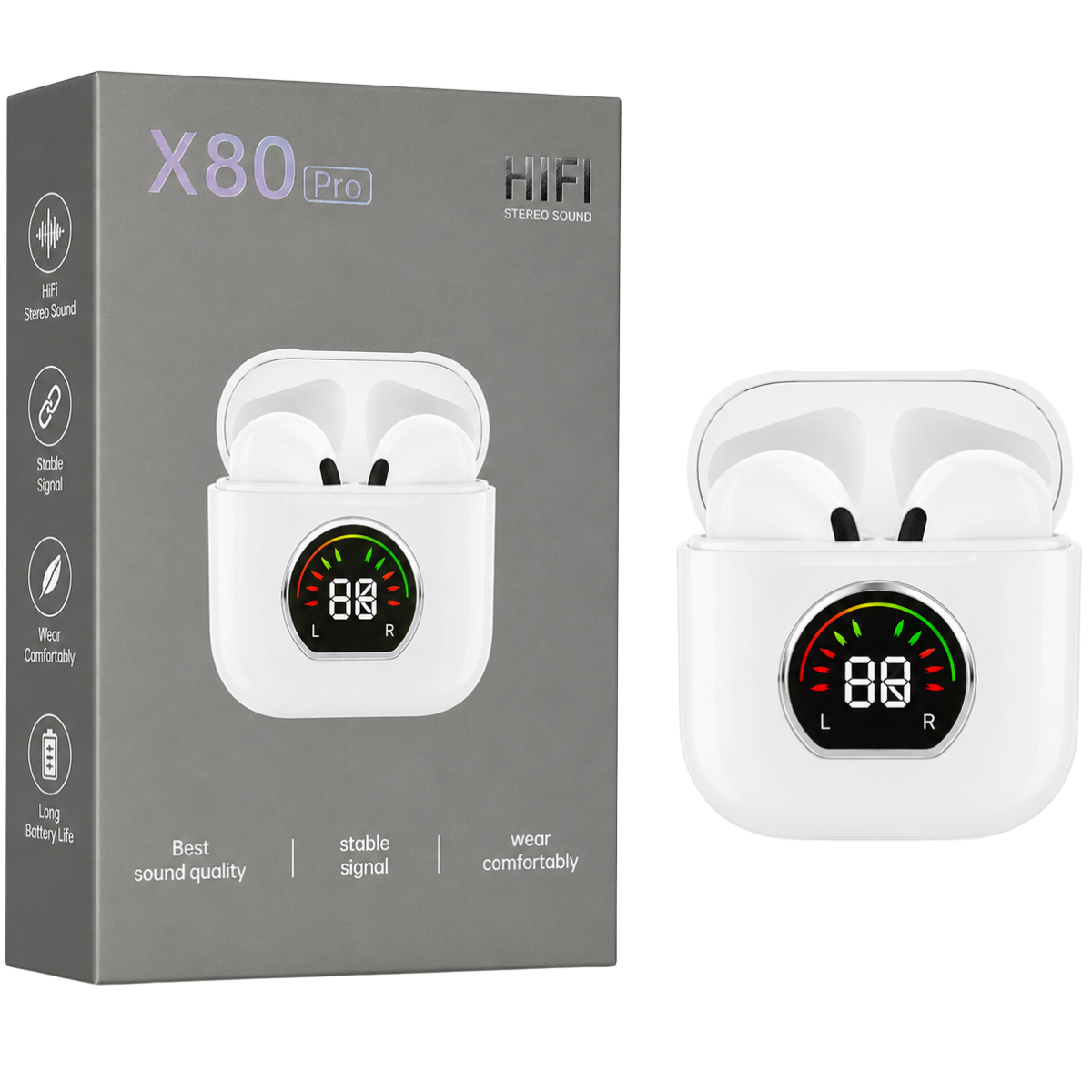 X80 PRO AUDIFONO BLUETOOTH