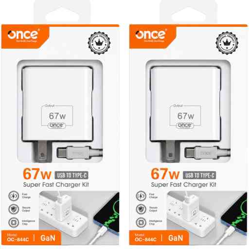ONCE OC-844C 67W CARGADOR TIPO C