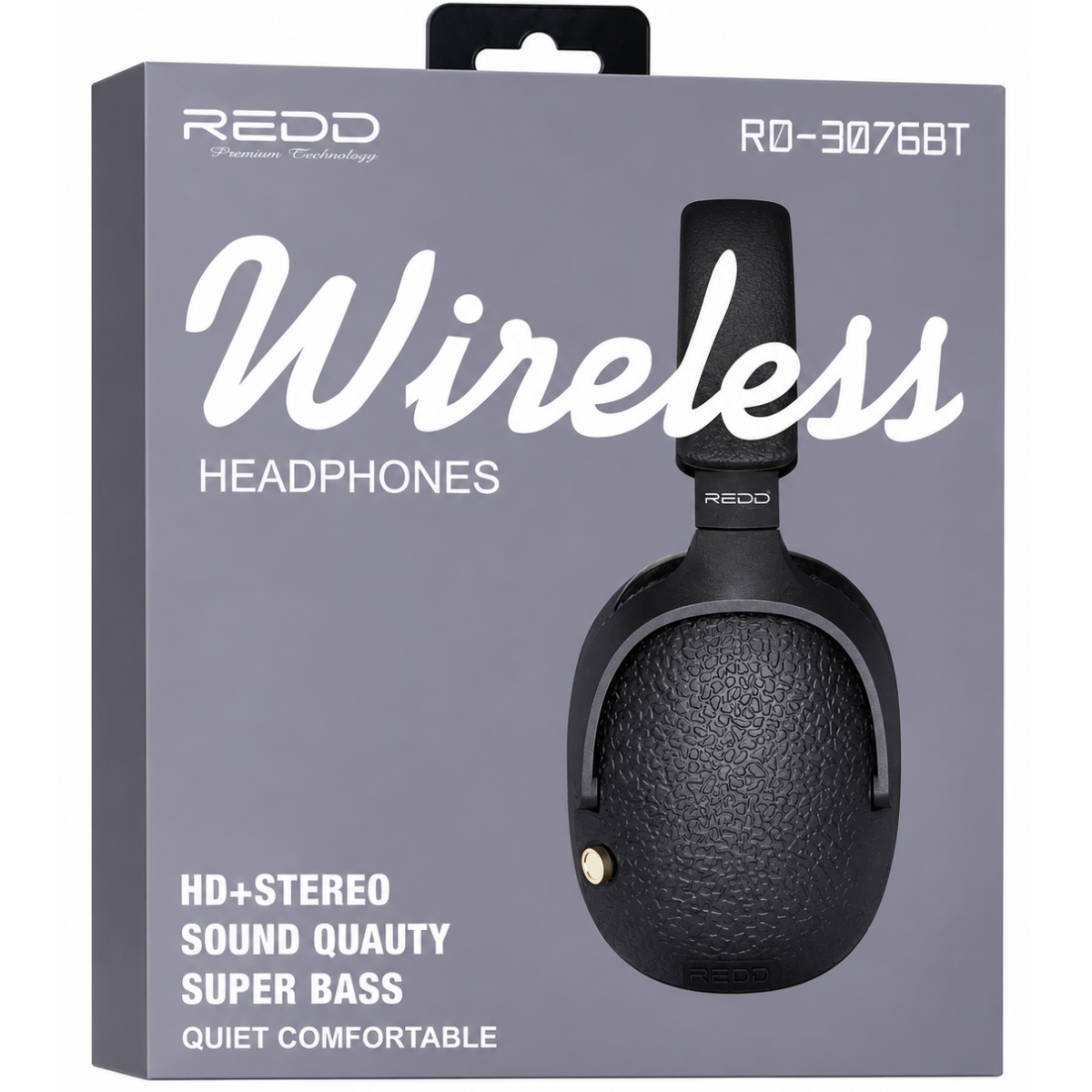 REDD RD-3076BT AUDIFONO BLUETOOTH (MARRON)