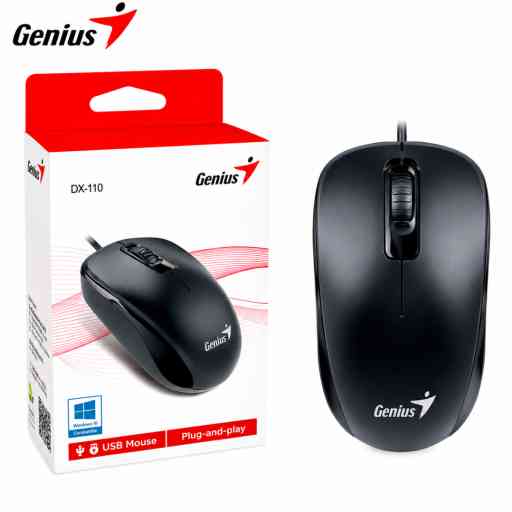 GENIUS DX-110 MOUSE (NEGRO)