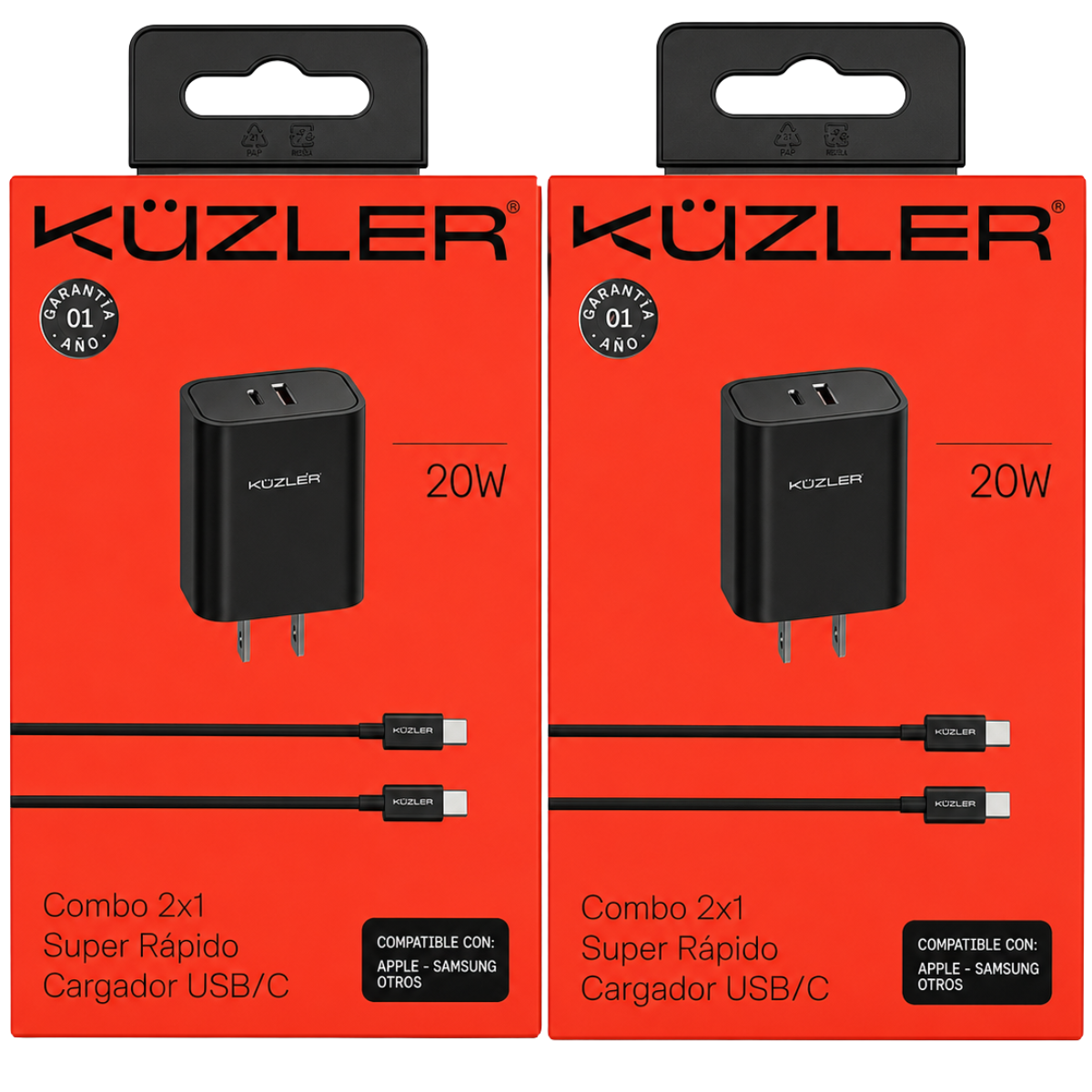 KUZLER SPEEDVOLT-20 CARGADOR 20W PD