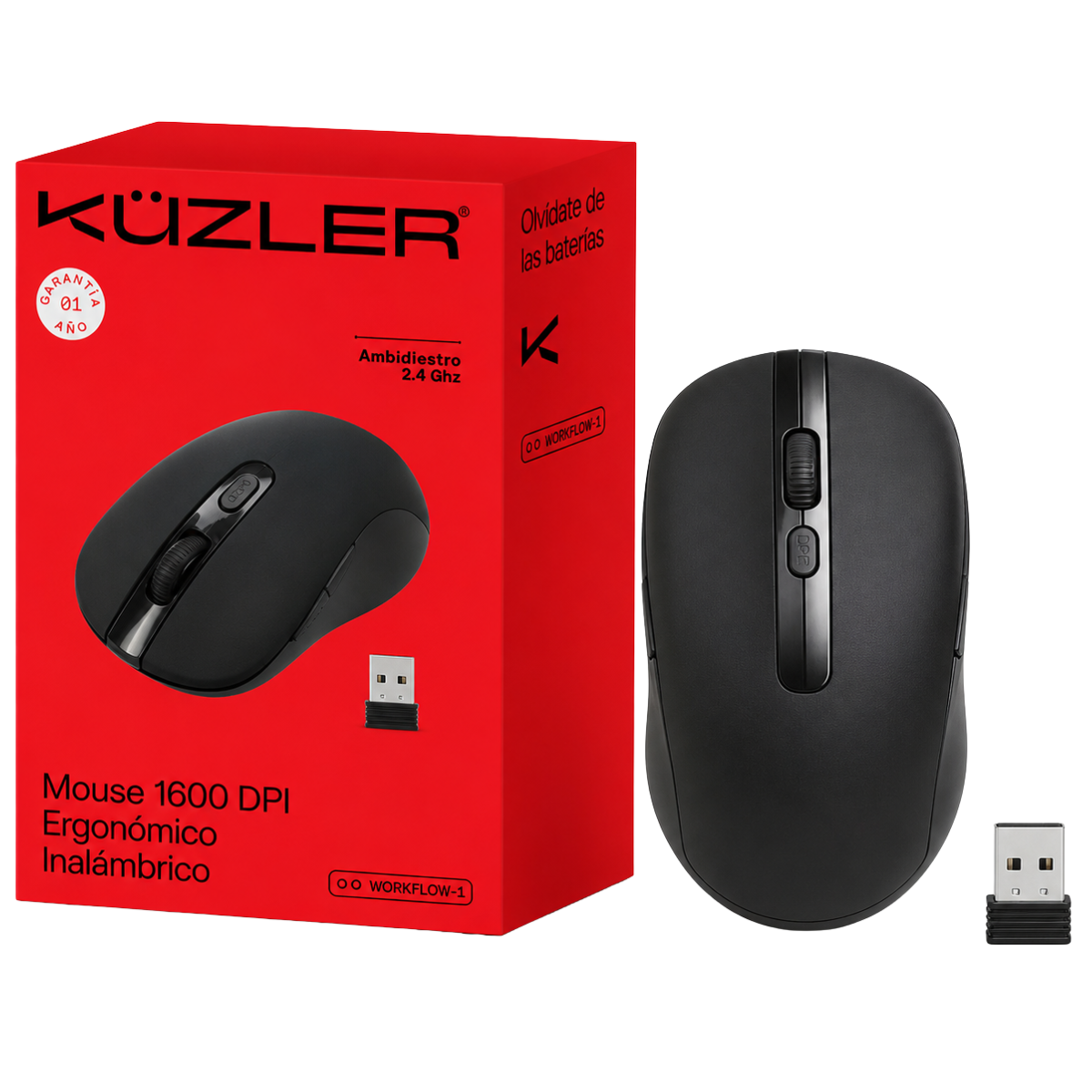 KUZLER MOUSE INALAMBRICO WORKFLOW-1