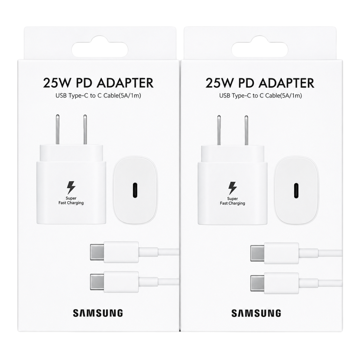 CARGADOR 25W (BLANCO)