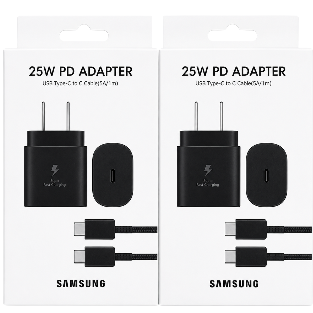 CARGADOR 25W (NEGRO)