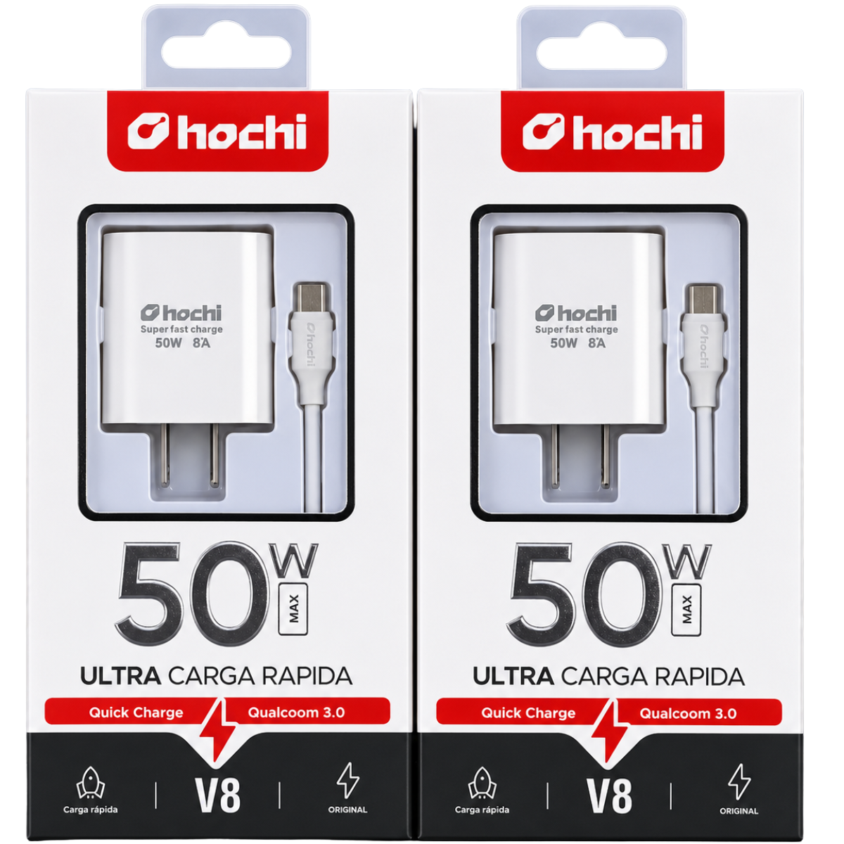 HOCHI CARGADOR 50W V8