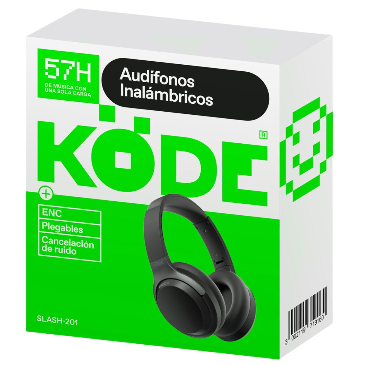 KODE SLASH-201  AUDIFONO INALAMBRICO ANC