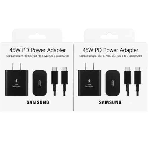 CARGADOR 45W PD (NEGRO)