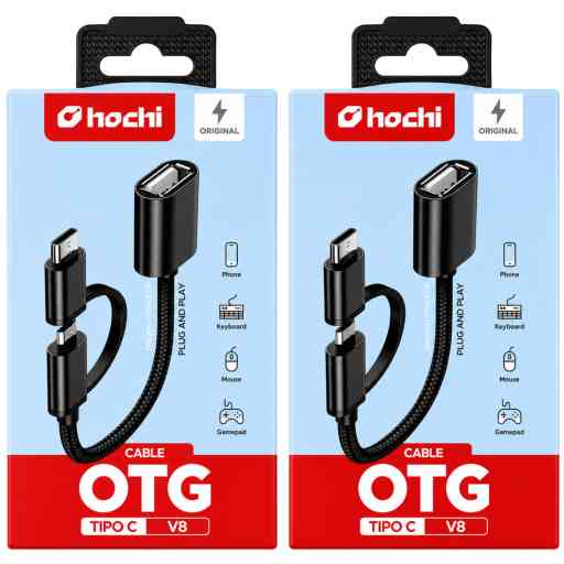 HOCHI CABLE OTG TIPO C V8