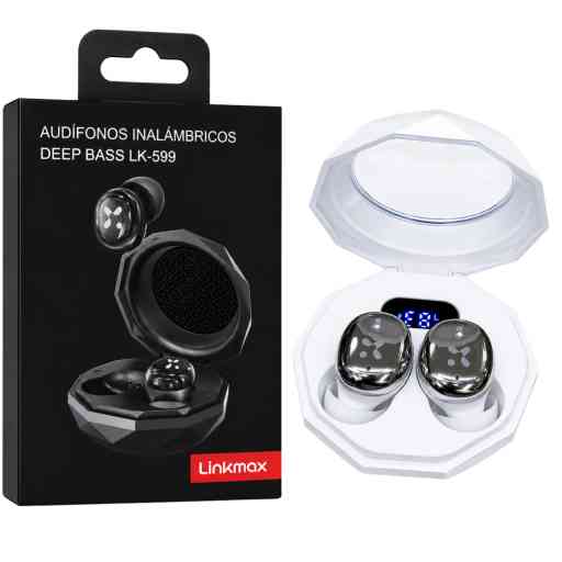 LINKMAX LK-599 AUDIFONO BLUETOOTH (BLANCO)