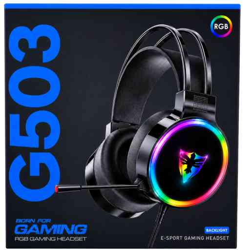 G503 AUDIFONO GAMER PARA PC CONEXIÓN USB