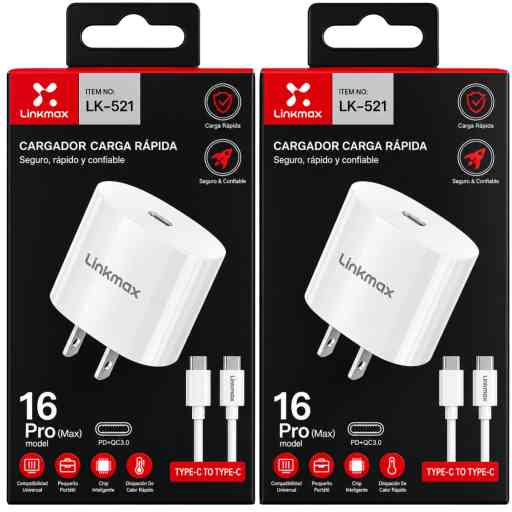 LINKMAX LK-521 20W CARGADOR PD