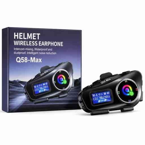 Q58-MAX  AUDIFONO BLUETOOTH DE MOTO