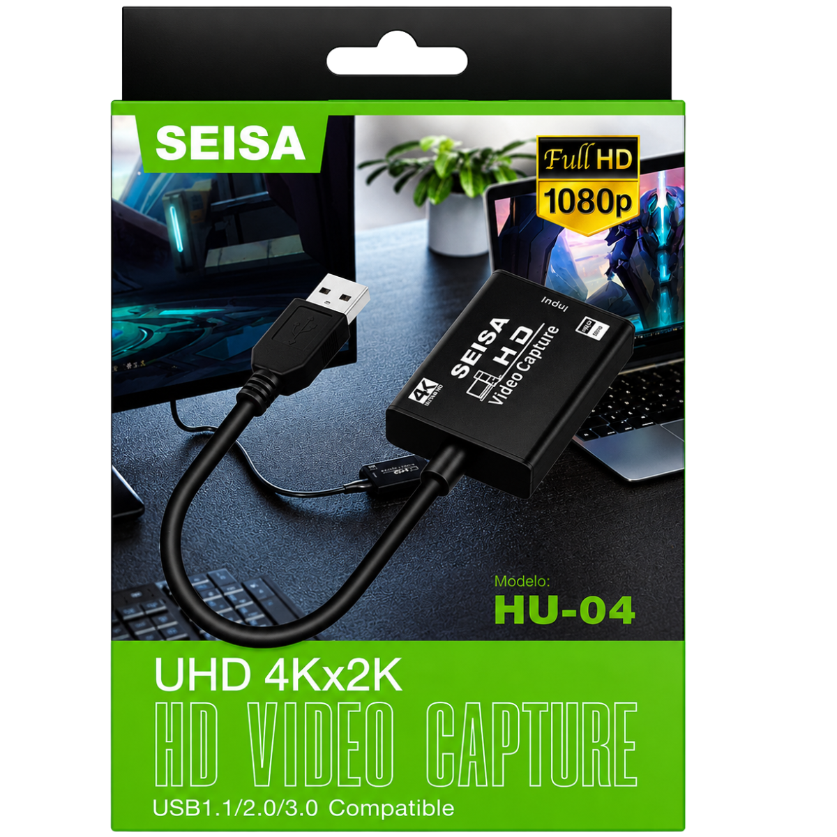 SEISA HU-04 CAPTURA DE VIDEO HD