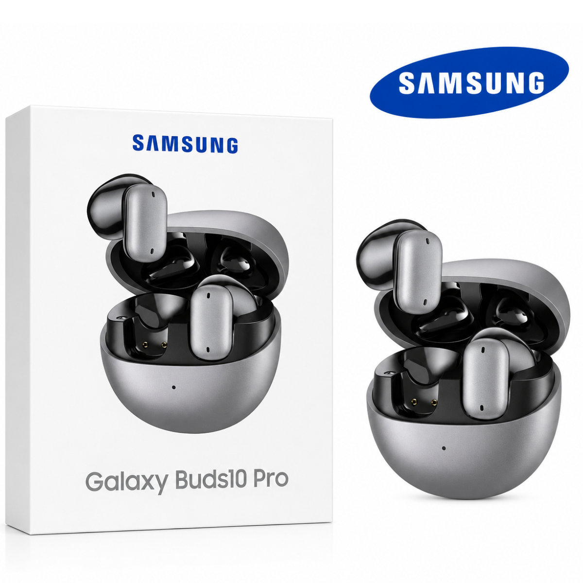 AUDIFONO BLUETOOTH BUDS10 PRO (GRIS)