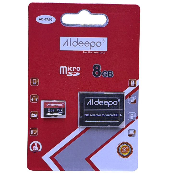 ALDEEPO AD-TA03 MICRO SD 8GB