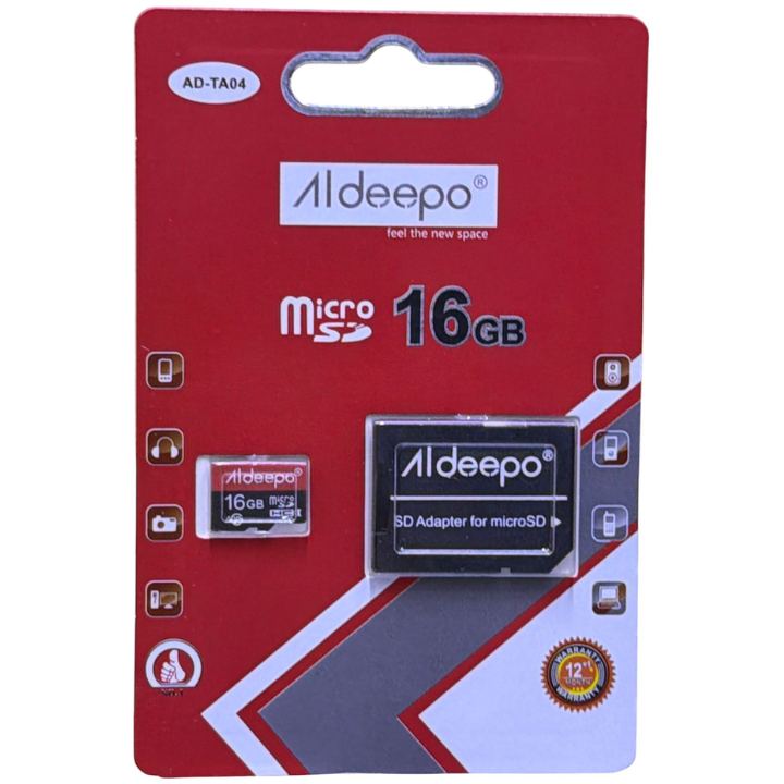 ALDEEPO AD-TA04 MICRO SD 16GB