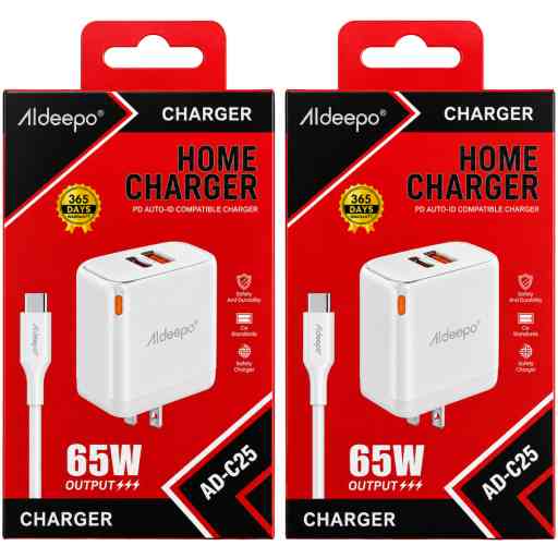 ALDEEPO AD-C25 CARGADOR TIPO C 65W
