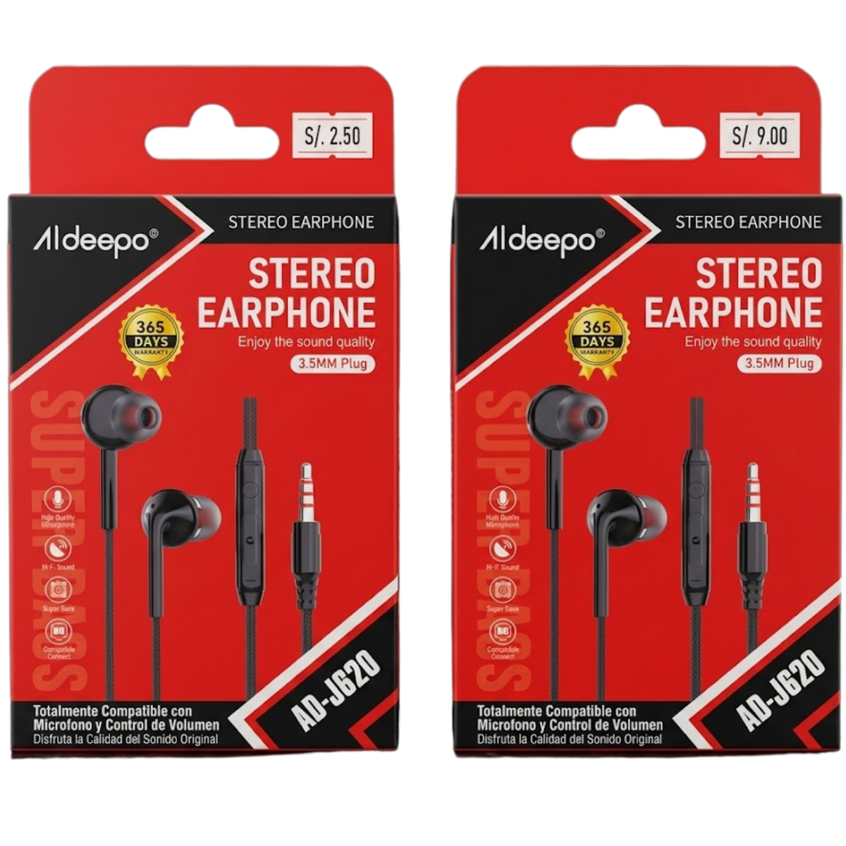 ALDEEPO AD-J620 AUDIFONO