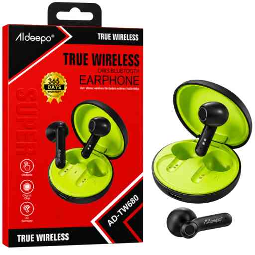 ALDEEPO AD-TW680 AUDIFONO BLUETOOTH