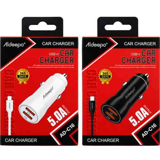 ALDEEPO AD-C16 CARGADOR PARA AUTO