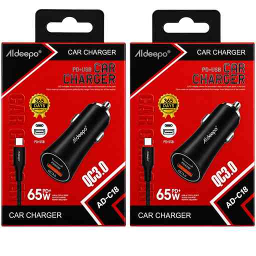 ALDEEPO AD-C18 CARGADOR DE AUTO