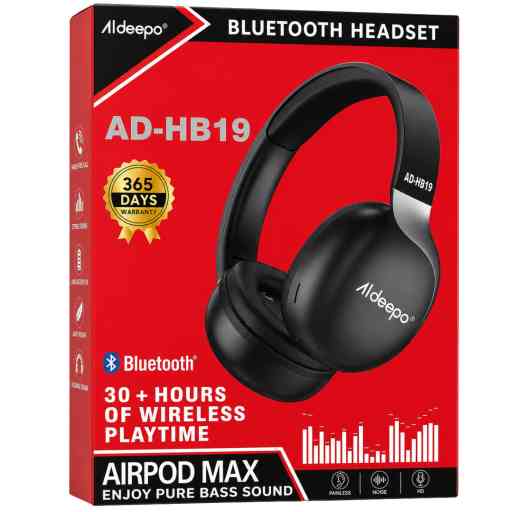 ALDEEPO AD-HB19 AUDIFONO BLUETOOTH VINCHA