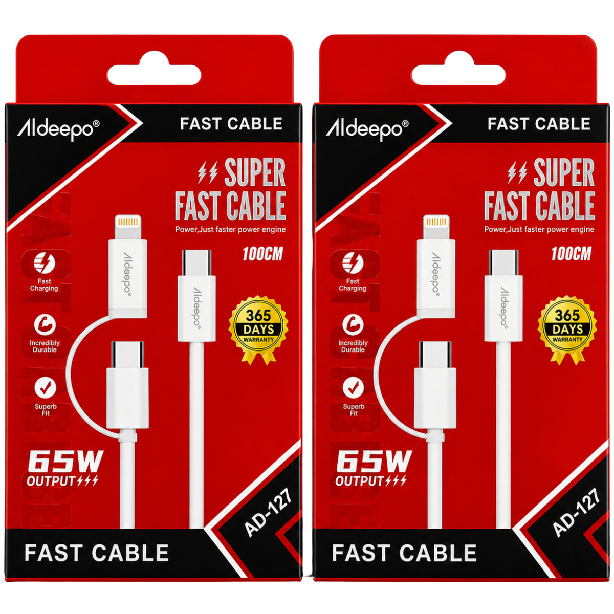 ALDEEPO AD-I27 CABLE 2 EN 1