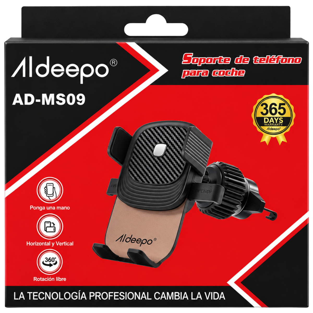 ALDEEPO AD-MS09 SOPORTE DE AUTO