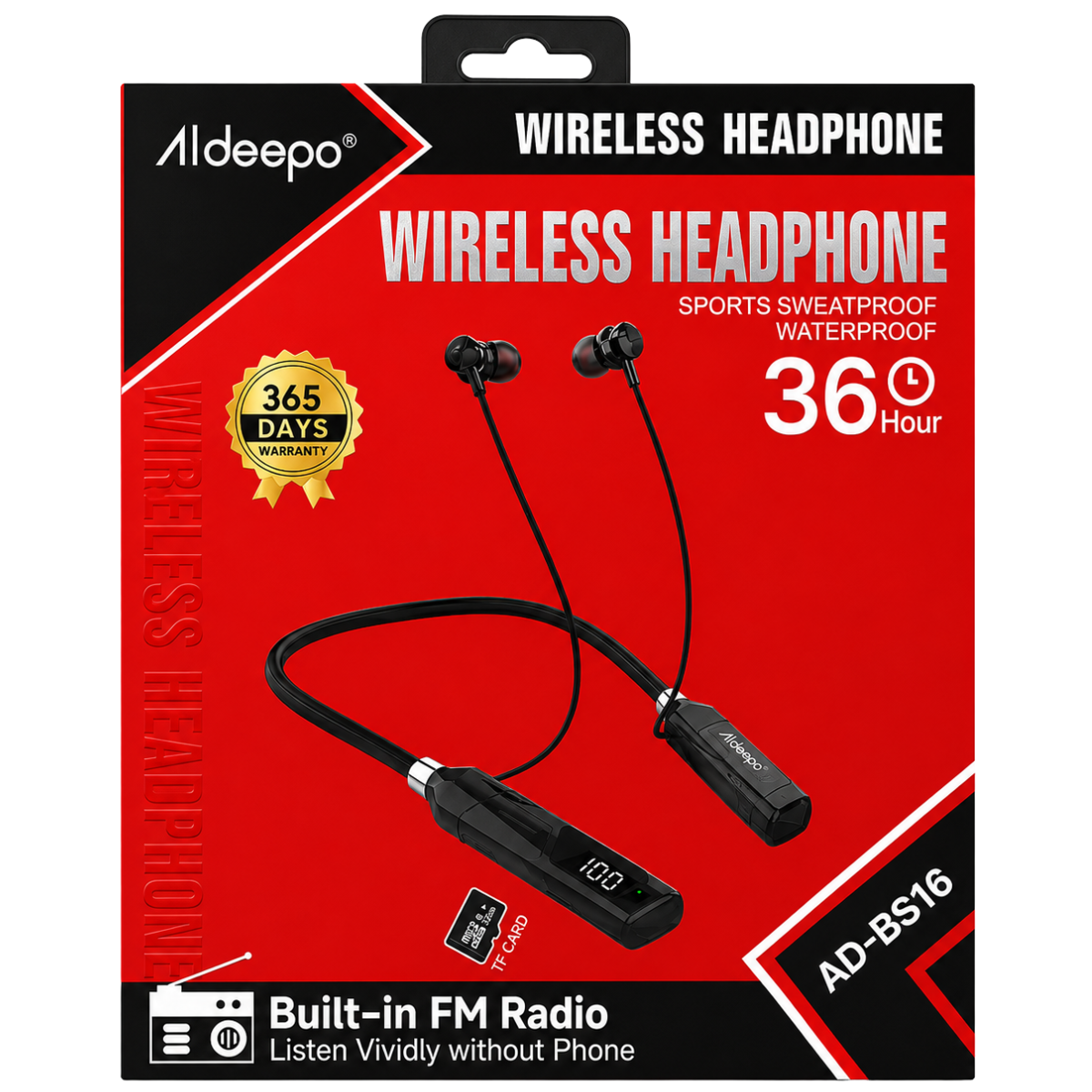 ALDEEPO AD-BS16 AUDIFONO DEPORTIVO