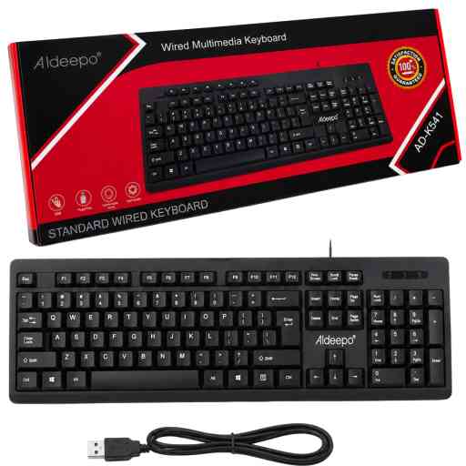 ALDEEPO AD-K51 TECLADO ALAMBRICO