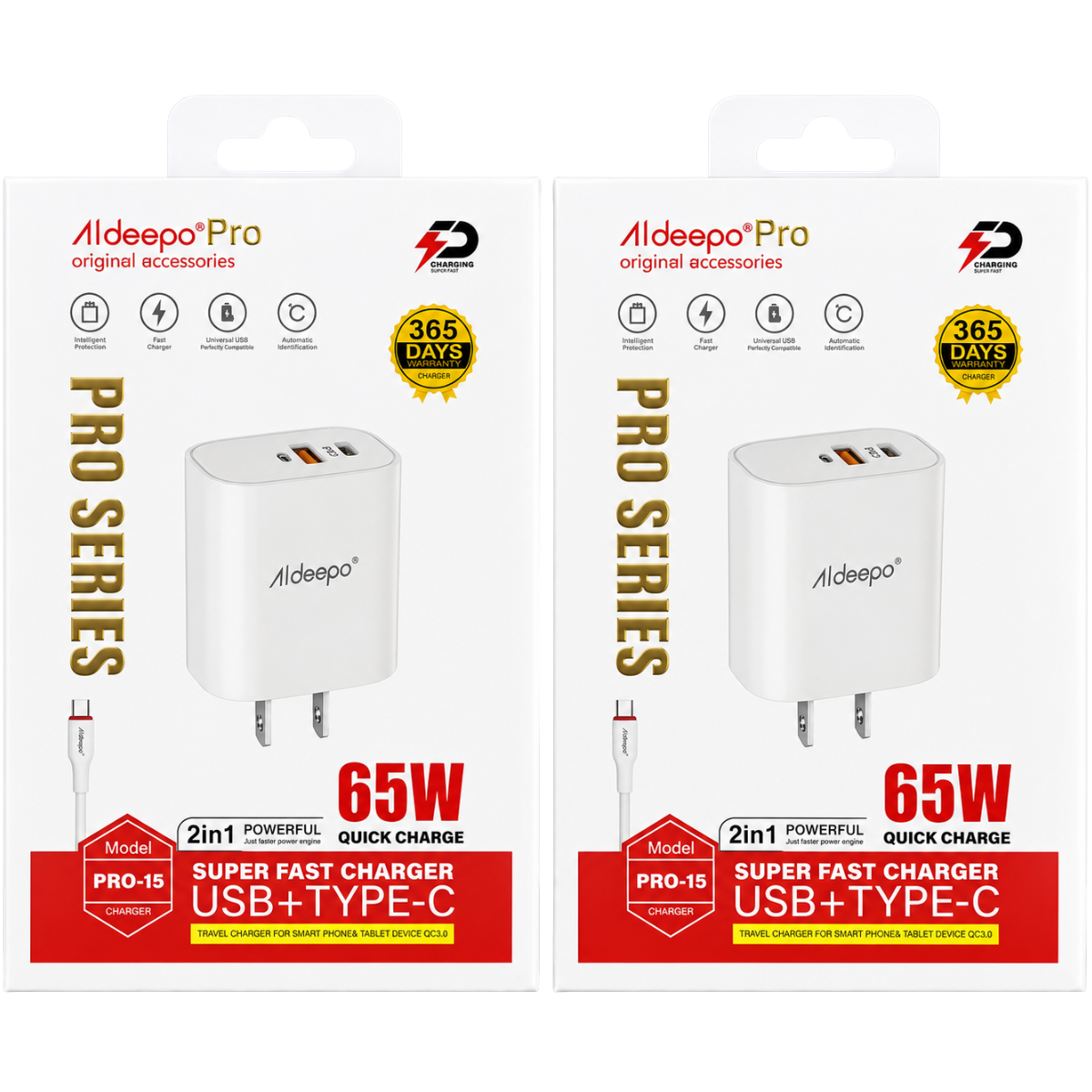 ALDEEPO PRO-15 CARGADOR TIPO C 65W