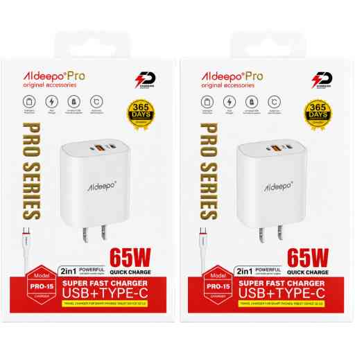 ALDEEPO PRO-15 CARGADOR TIPO C 65W