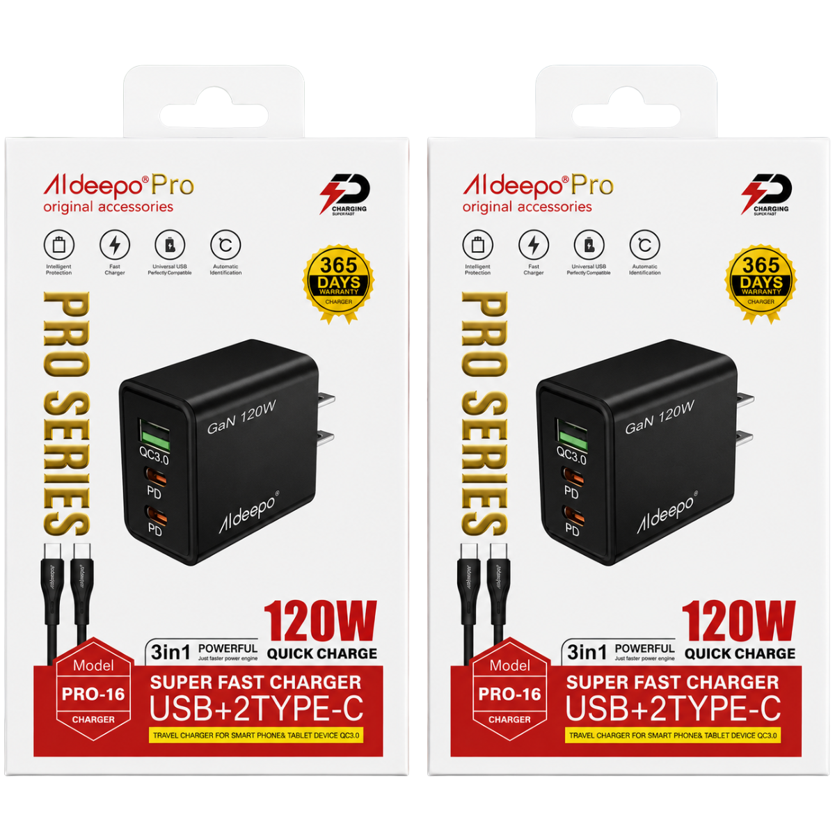 ALDEEPO PRO-16 120W CARGADOR PD