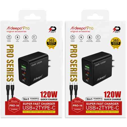 ALDEEPO PRO-16 120W CARGADOR PD