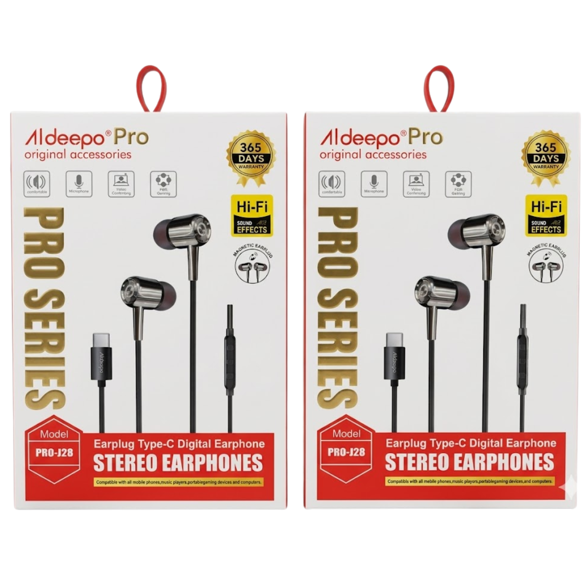 ALDEEPO PRO-J28 AUDIFONO TIPO C