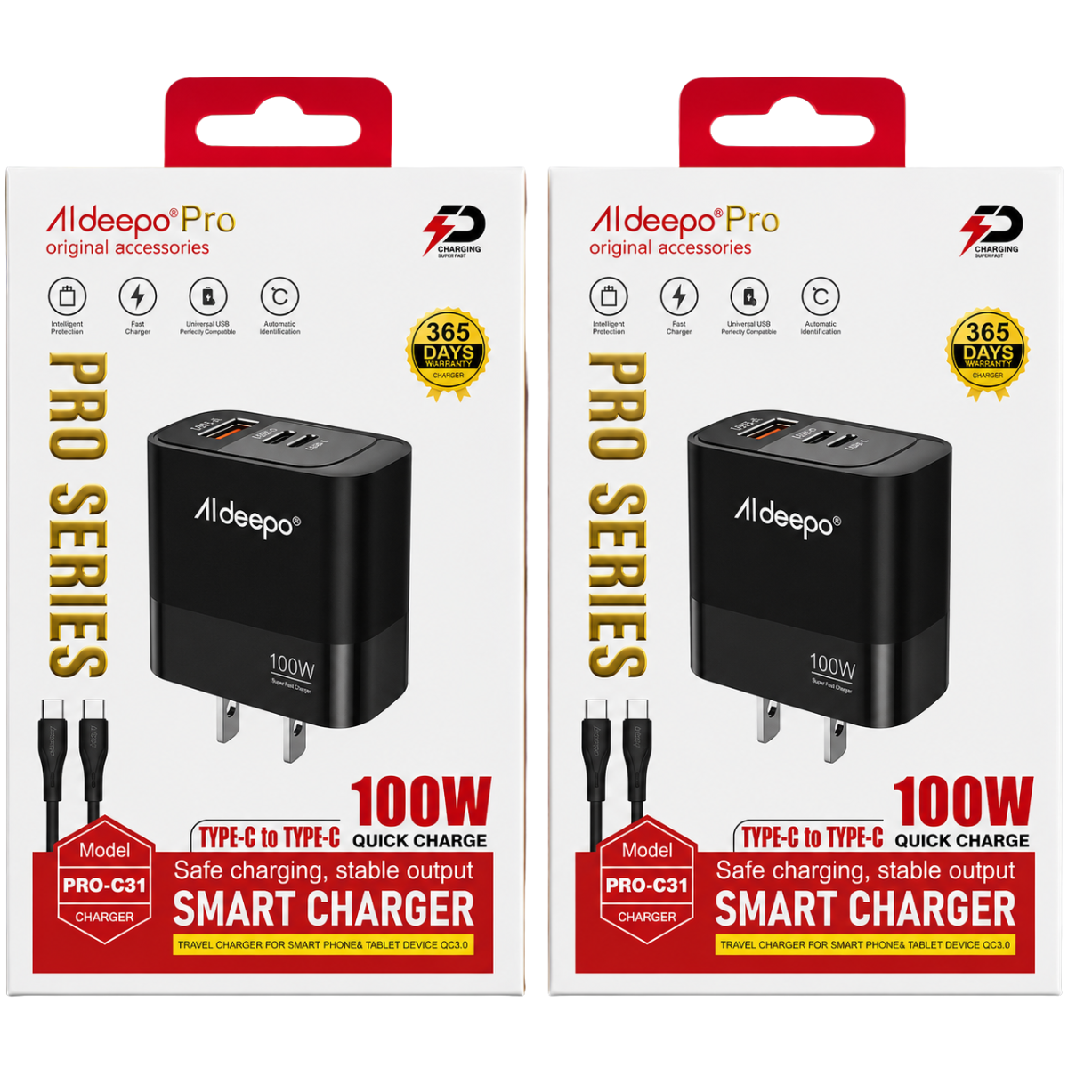 ALDEEPO PRO-C31 100W CARGADOR PD