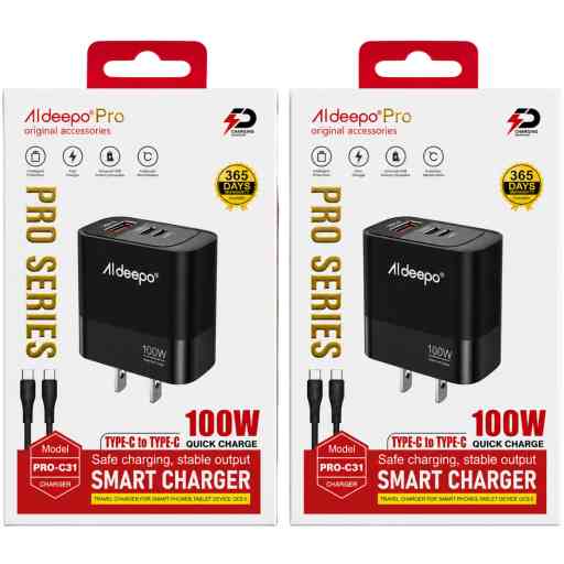 ALDEEPO PRO-C31 100W CARGADOR PD