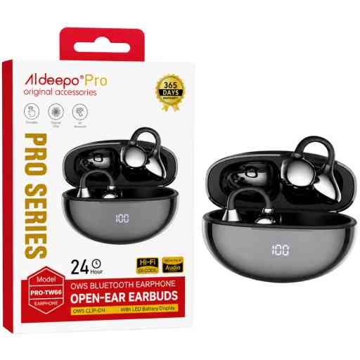 ALDEEPO PRO-TW66 AUDIFONO BLUETOOTH (NEGRO)
