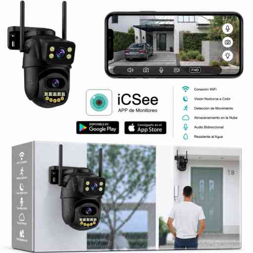 CAMARA WIFI SMART T33H-PRO