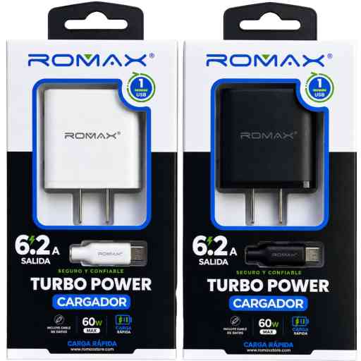 ROMAX TCC0542 CARGADOR V8
