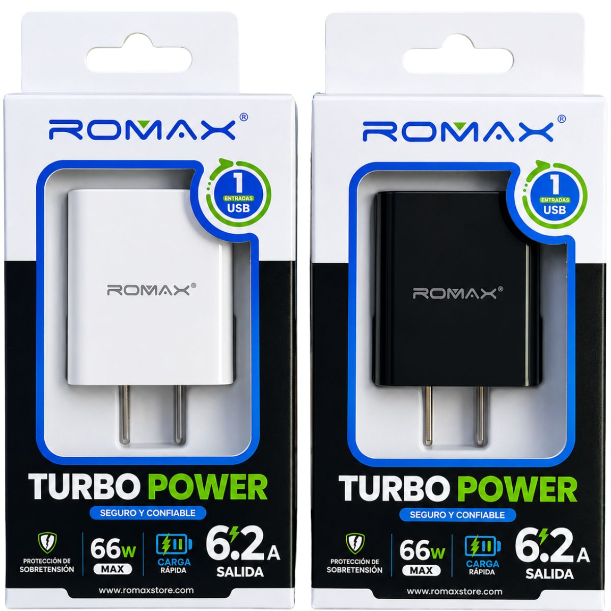 ROMAX TCC0362 66W DADO USB