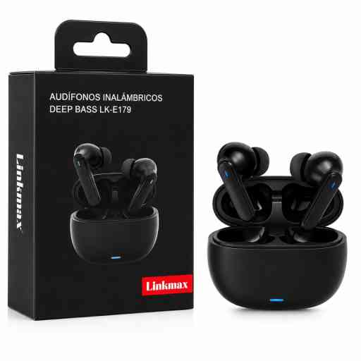 LINKMAX LK-E179 AUDIFONO BLUETOOTH (NEGRO)