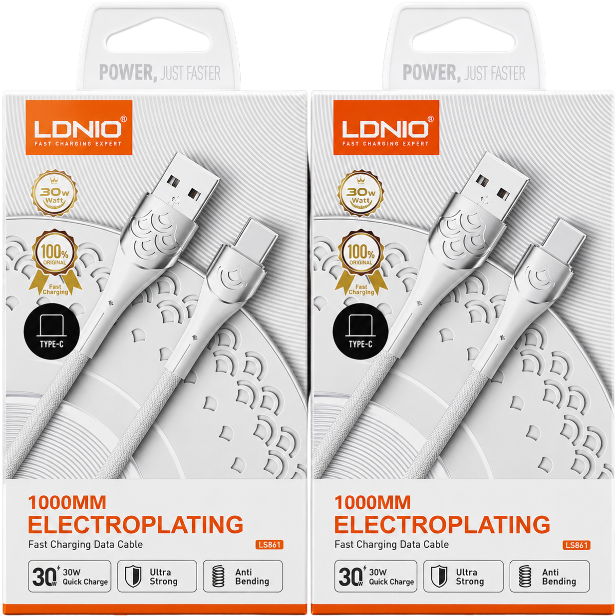 LDNIO LS861 CABLE 30W TIPO C