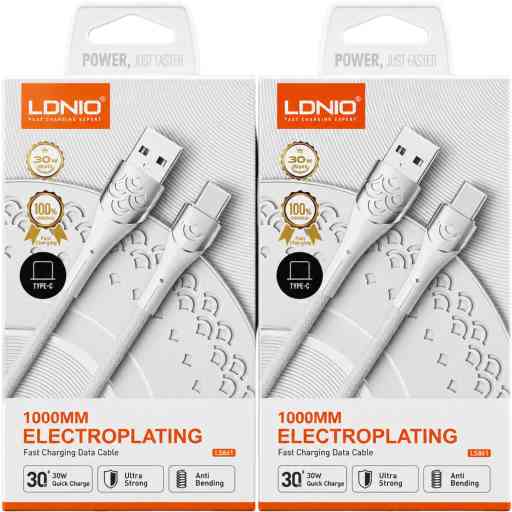 LDNIO LS861 CABLE 30W TIPO C