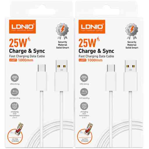 LDNIO LS891 CABLE 25W TIPO C