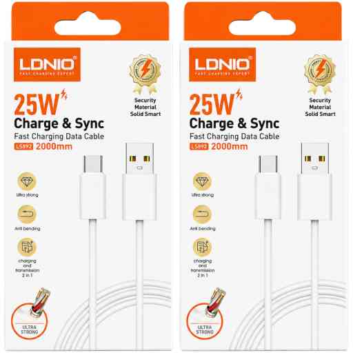 LDNIO LS892 25W CABLE TIPO C