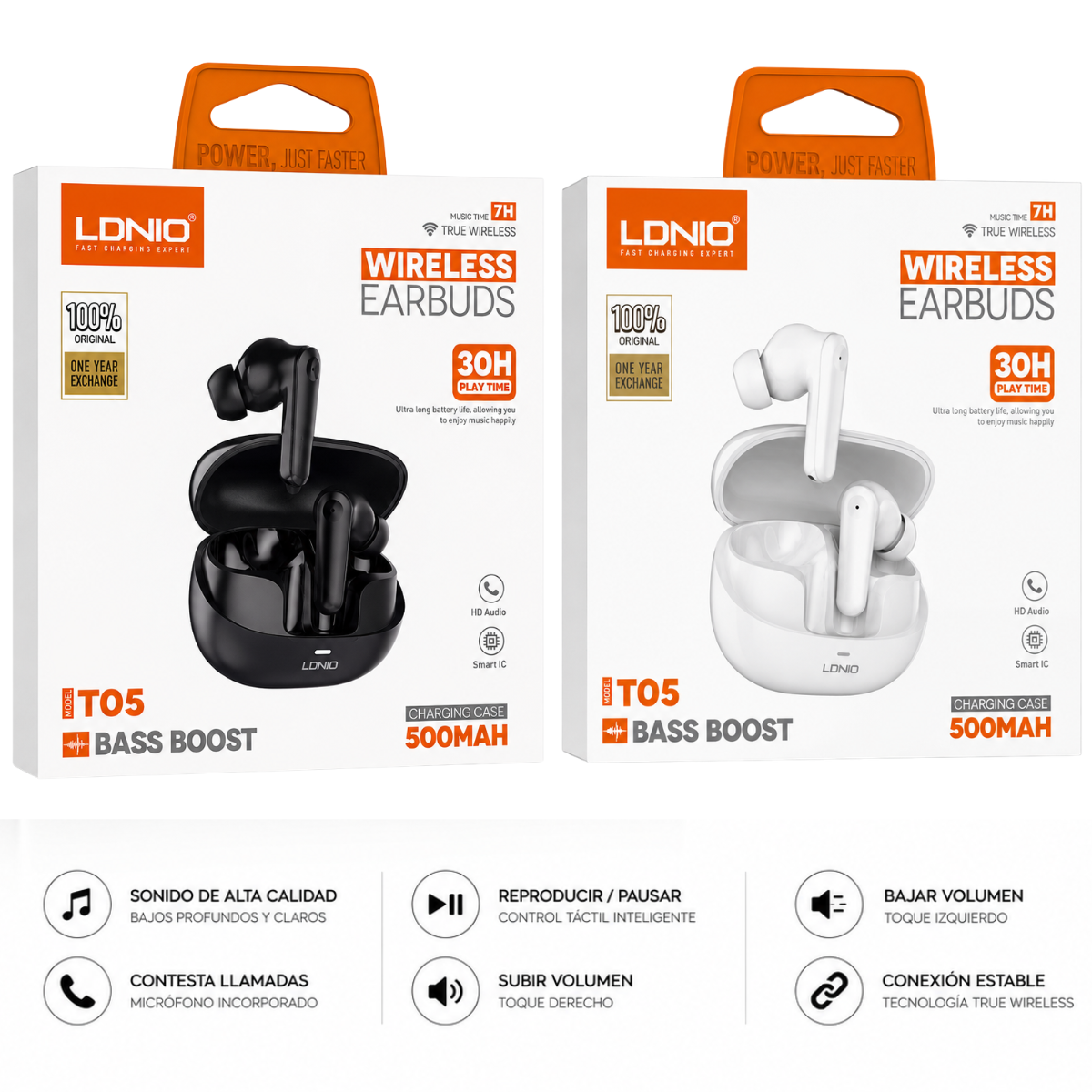 LDNIO T05 AUDIFONO BLUETOOTH